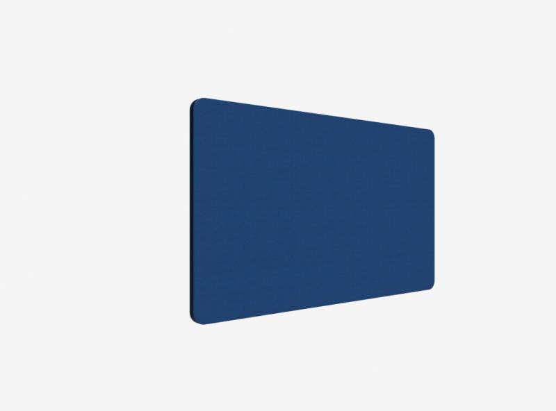 Lintex Edge Table bordskærmvæg 120x70cm blå med sort liste