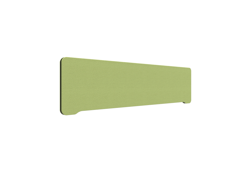 Lintex Edge Table bordskærmvæg 160x40cm grøn med sort liste