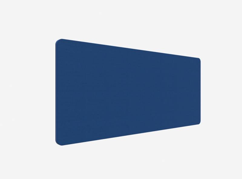 Lintex Edge Table bordskærmvæg 160x70cm blå med blå liste
