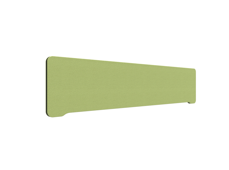 Lintex Edge Table bordskærmvæg 180x40cm grøn med sort liste