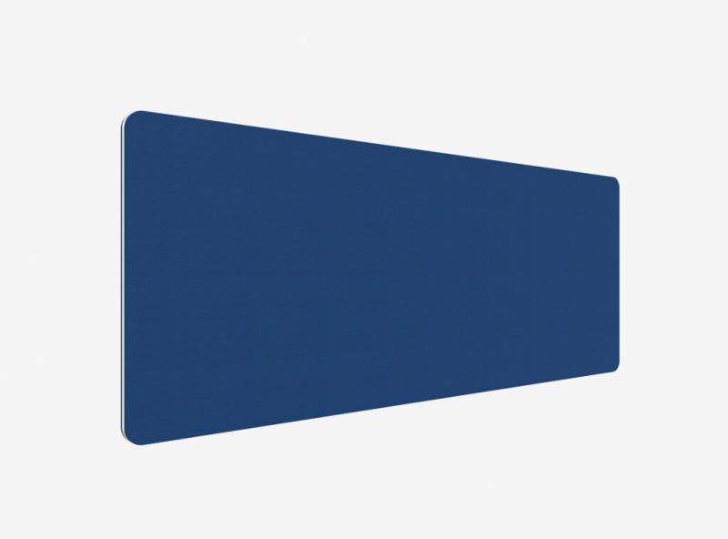 Lintex Edge Table bordskærmvæg 180x70cm blå med hvid liste