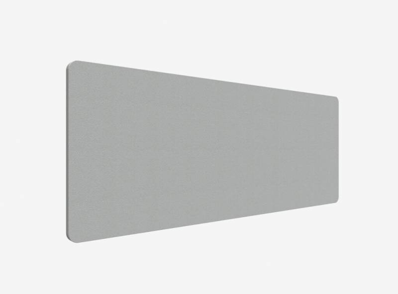 Lintex Edge Table bordskærmvæg 180x70cm grå med grå liste
