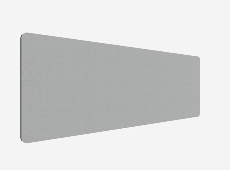 Lintex Edge Table bordskærmvæg 200x70cm grå med sort liste