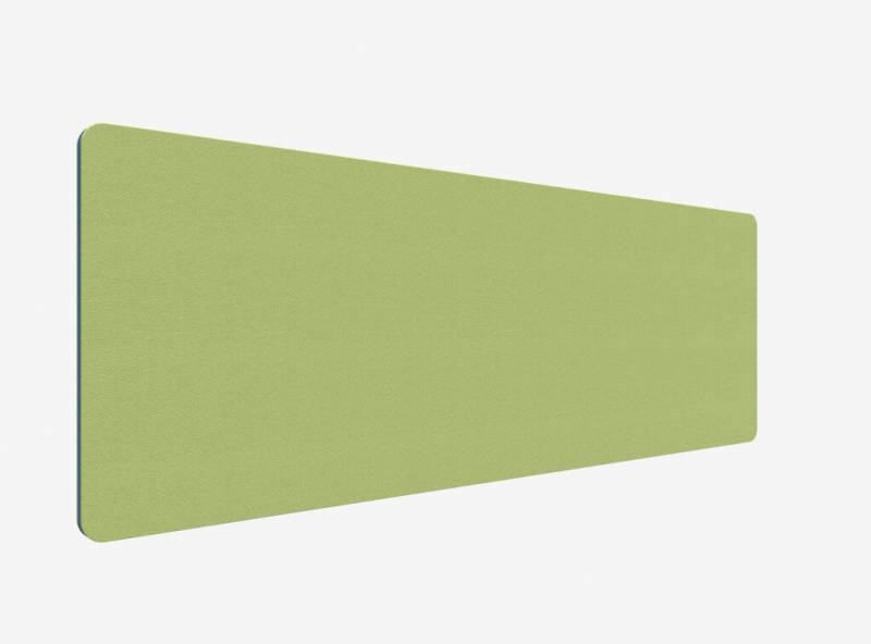 Lintex Edge Table bordskærmvæg 200x70cm grøn med blå liste