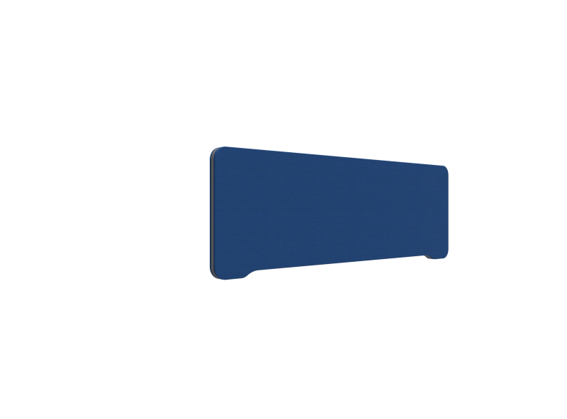 Lintex Edge Table bordskærmvæg 120x40cm blå med mørkegrå liste