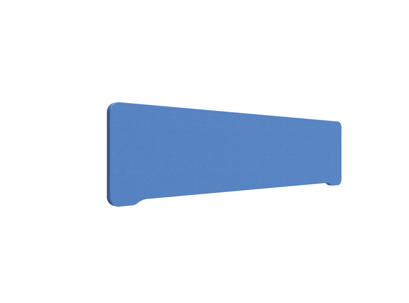 Lintex Edge Table bordskærmvæg 160x40cm koboltblå med blå liste