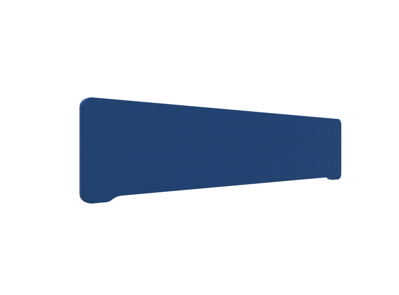 Lintex Edge Table bordskærmvæg 180x40cm blå med blå liste