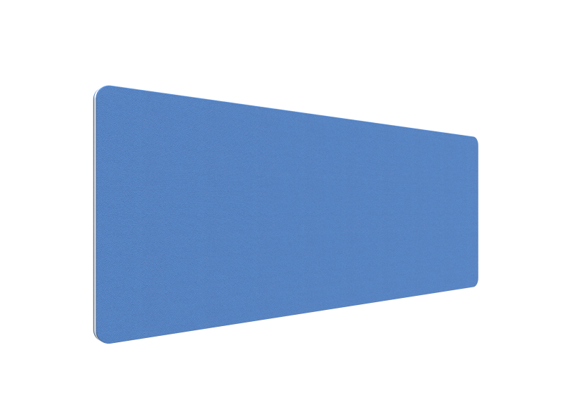 Lintex Edge Table bordskærmvæg 180x70cm koboltblå med hvid liste
