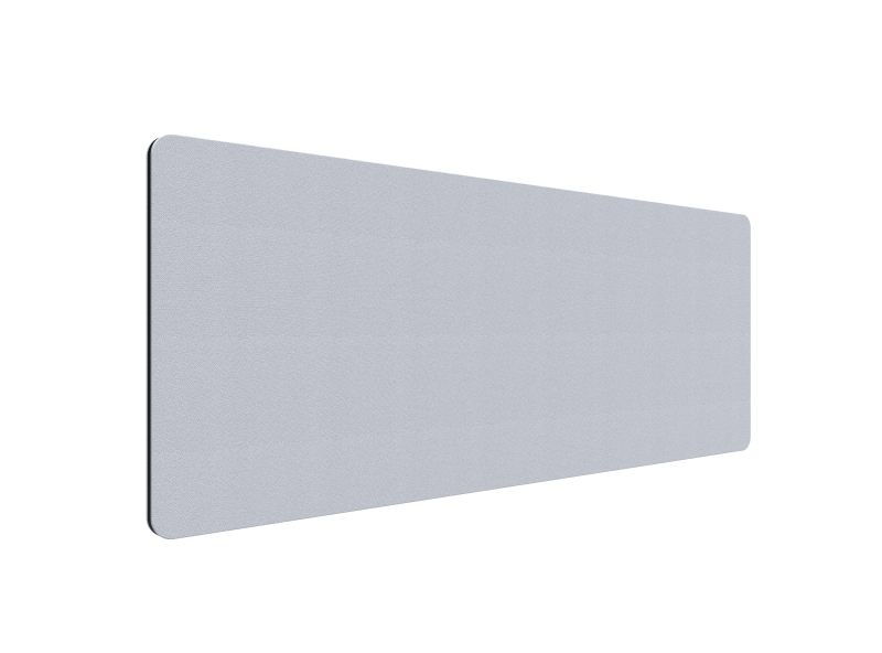 Lintex Edge Table bordskærmvæg 180x70cm lys grå med sort liste