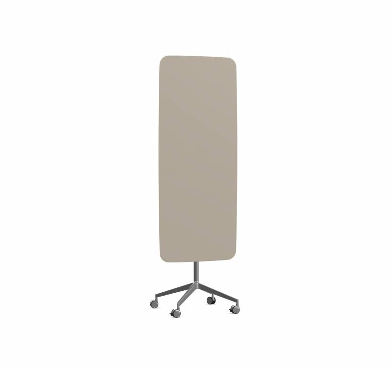 Lintex Flow Silk Mobile glastavle 65x195cm Lonely, mørk brun