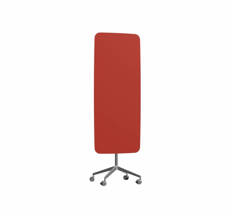 Lintex Flow Silk Mobile glastavle 65x195cm Loving, rustrød