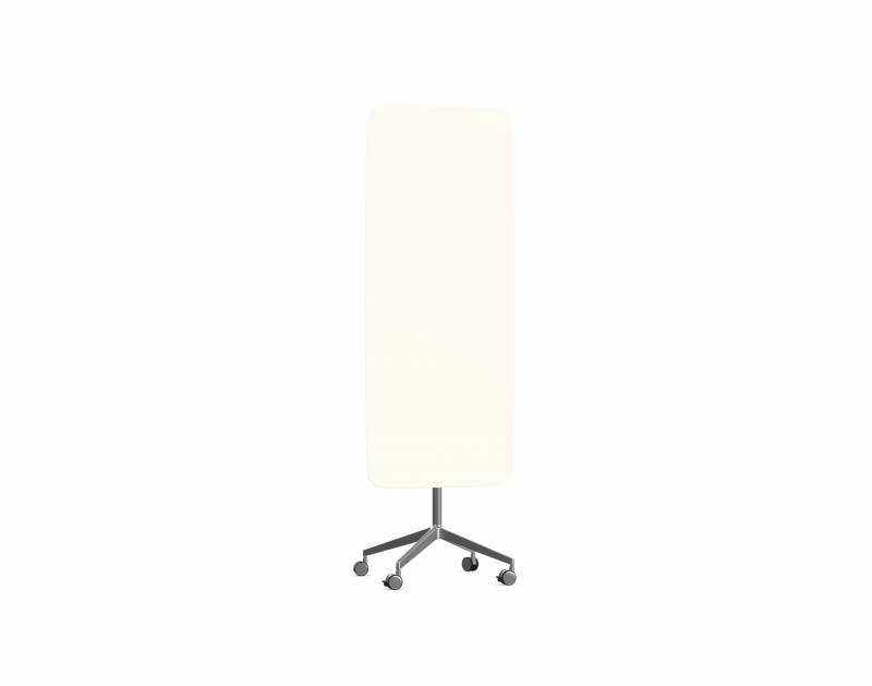 Lintex Flow Silk Mobile glastavle 65x195cm Pale, råhvid