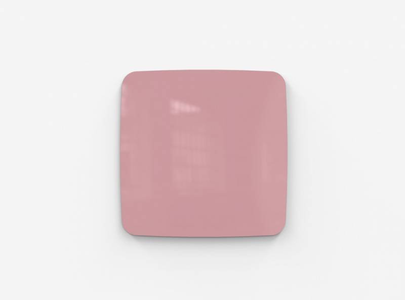 Lintex Mood Flow Wall glastavle 30x30cm Blush, lyserød
