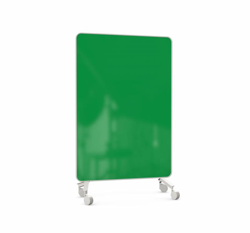 Lintex Frame Mobile glastavle 120x196cm med grå ramme Fearless, grøn
