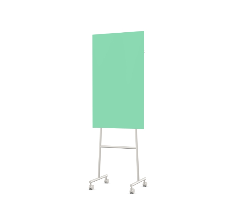 Lintex Mono Mood mobile glastavle 70x120cm gr&aring;t stativ Free, mint gr&oslash;n