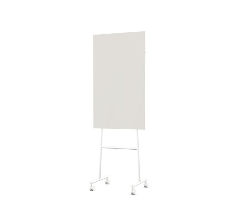 Lintex Mono Mood mobile glastavle 70x120cm hvidt stativ Soft, lys beige