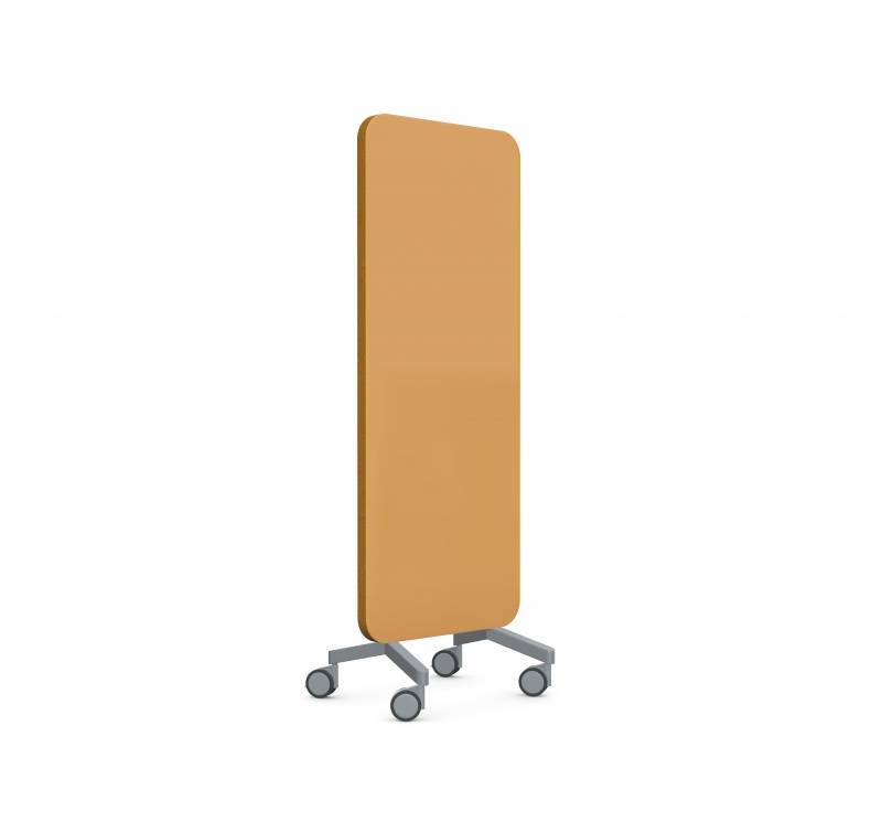 Lintex Mood Fabric Mobile 70x196cm Sunny med grå hjulsæt