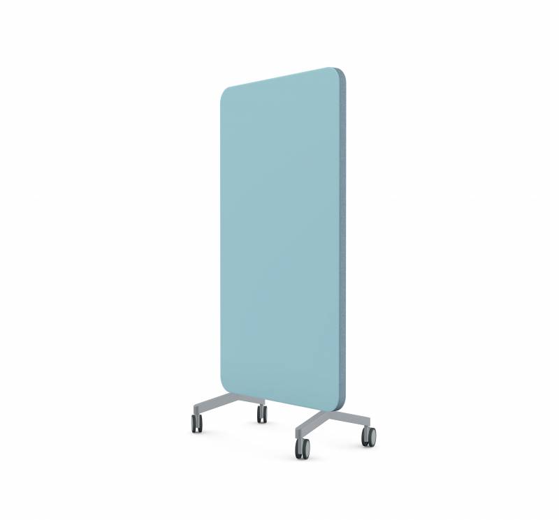 Lintex Mood Fabric Mobile Silk 100x196cm Calm med grå hjulsæt