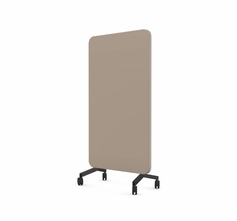 Lintex Mood Fabric Mobile Silk 100x196cm Cozy med sort hjulsæt
