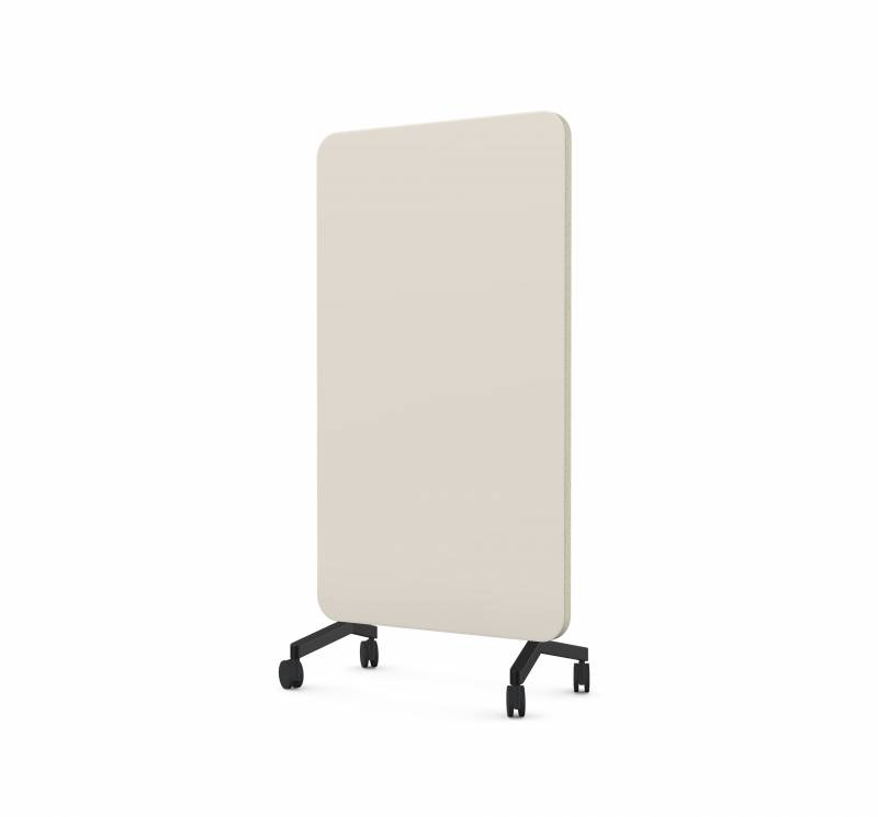 Lintex Mood Fabric Mobile Silk 100x196cm Lazy med sort hjulsæt