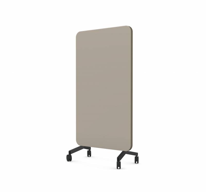Lintex Mood Fabric Mobile Silk 100x196cm Lonely med sort hjulsæt