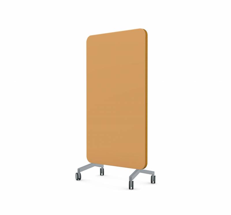 Lintex Mood Fabric Mobile Silk 100x196cm Sunny med grå hjulsæt