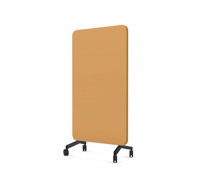 Lintex Mood Fabric Mobile Silk 100x196cm Sunny med sort hjulsæt