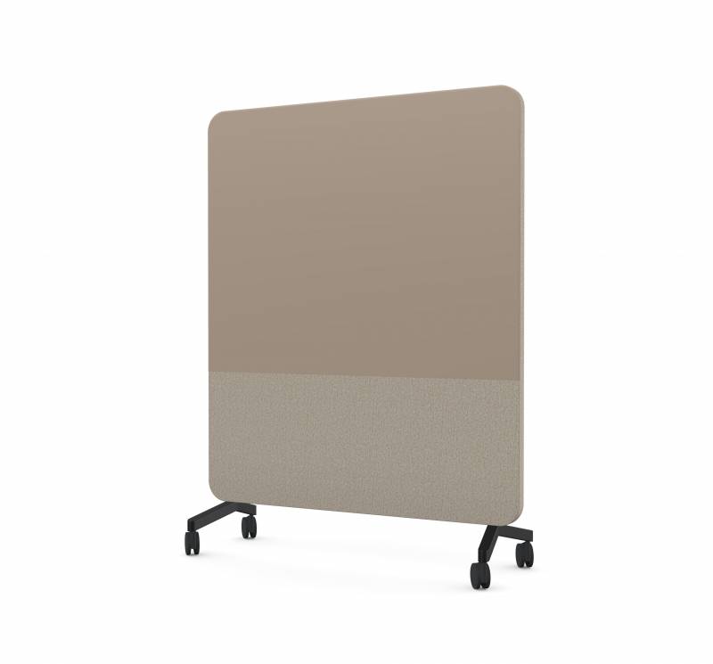 Lintex Mood Fabric Mobile Silk 150x196cm Cozy med sort hjulsæt