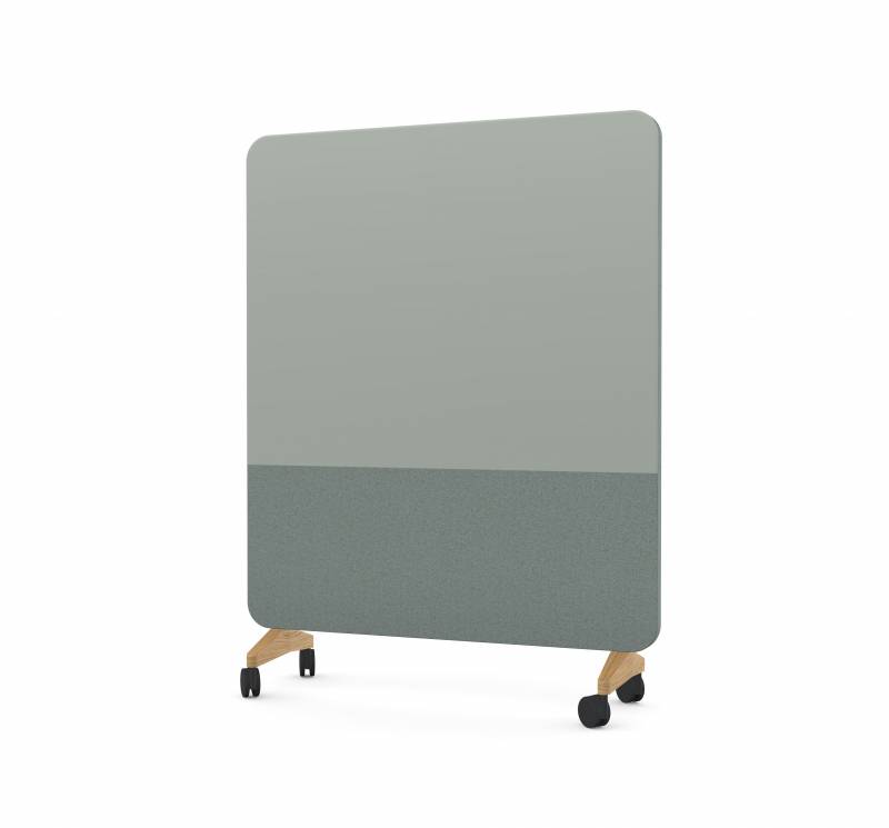Lintex Mood Fabric Mobile Silk 150x196cm Frank med eg hjulsæt