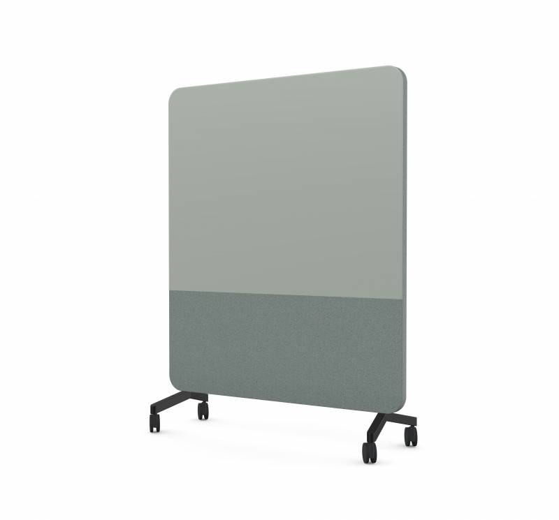 Lintex Mood Fabric Mobile Silk 150x196cm Frank med sort hjulsæt