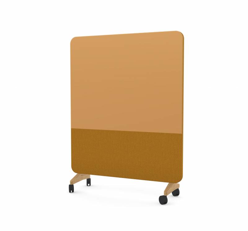 Lintex Mood Fabric Mobile Silk 150x196cm Sunny med eg hjulsæt