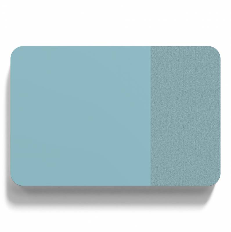 Lintex Mood Fabric Wall Silk glas-stof 150x100cm Calm, blå