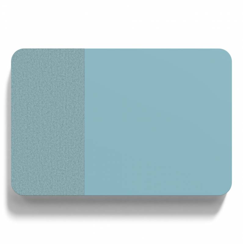 Lintex Mood Fabric Wall Silk stof-glas 150x100cm Calm, blå