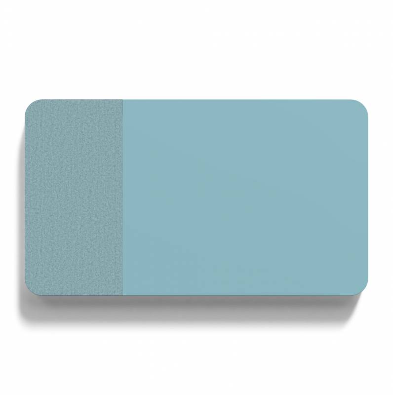 Lintex Mood Fabric Wall Silk stof-glas 175x100cm Calm, blå