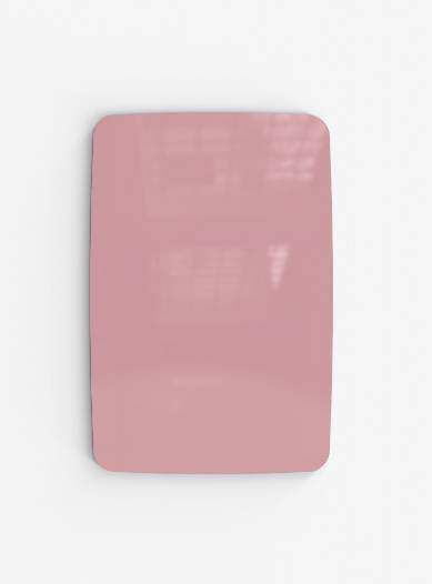 Lintex Mood Flow Wall glastavle 100x150cm Blush, lyserød