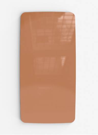 Lintex Mood Flow Wall glastavle 100x200cm Brave, brændt orange