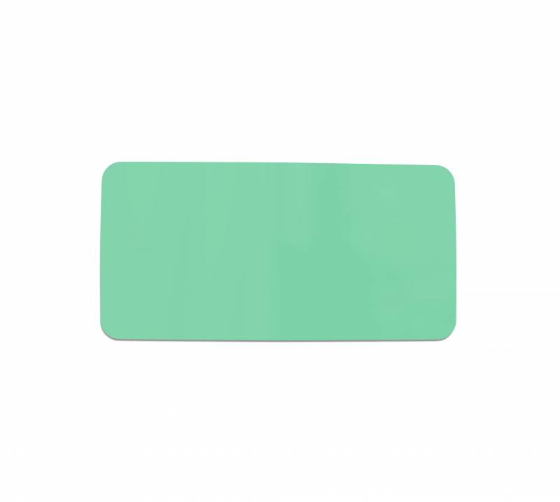 Lintex Mood Flow Wall glastavle 200x100cm Free, mint grøn