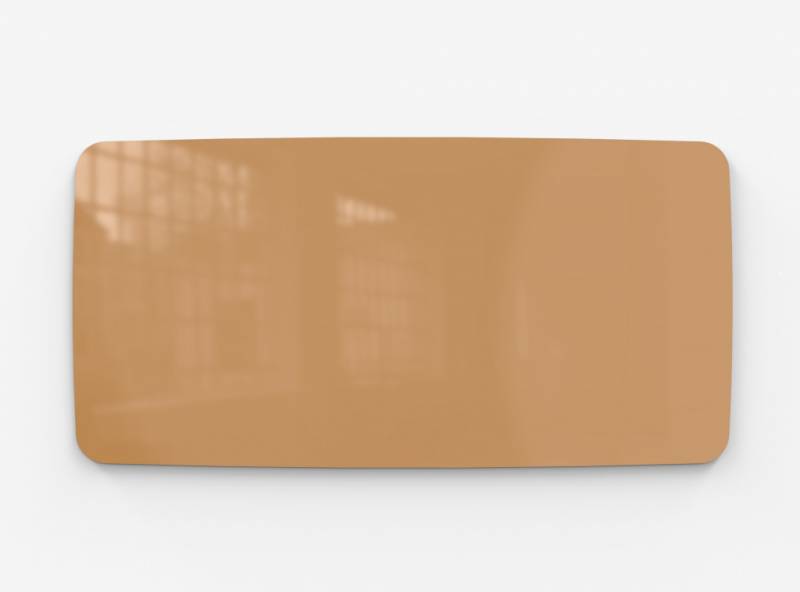 Lintex Mood Flow Wall glastavle 200x100cm Sunny, bronze