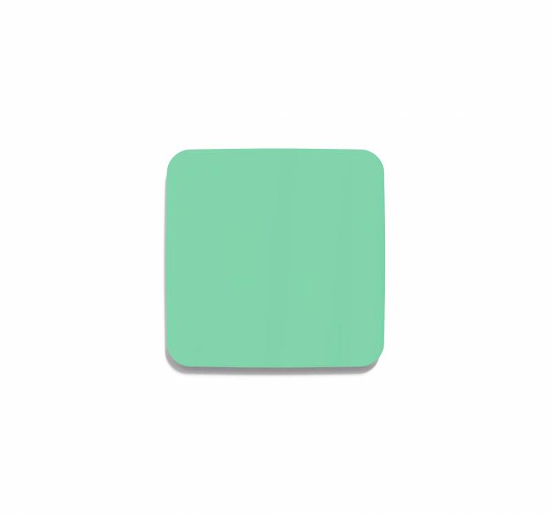 Lintex Mood Flow Wall glastavle  30x30cm Free, mint grøn