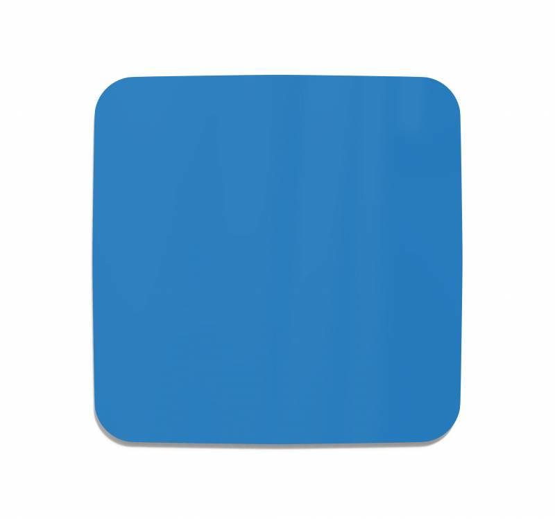 Lintex Mood Flow Wall glastavle 75x75cm Daring, blå