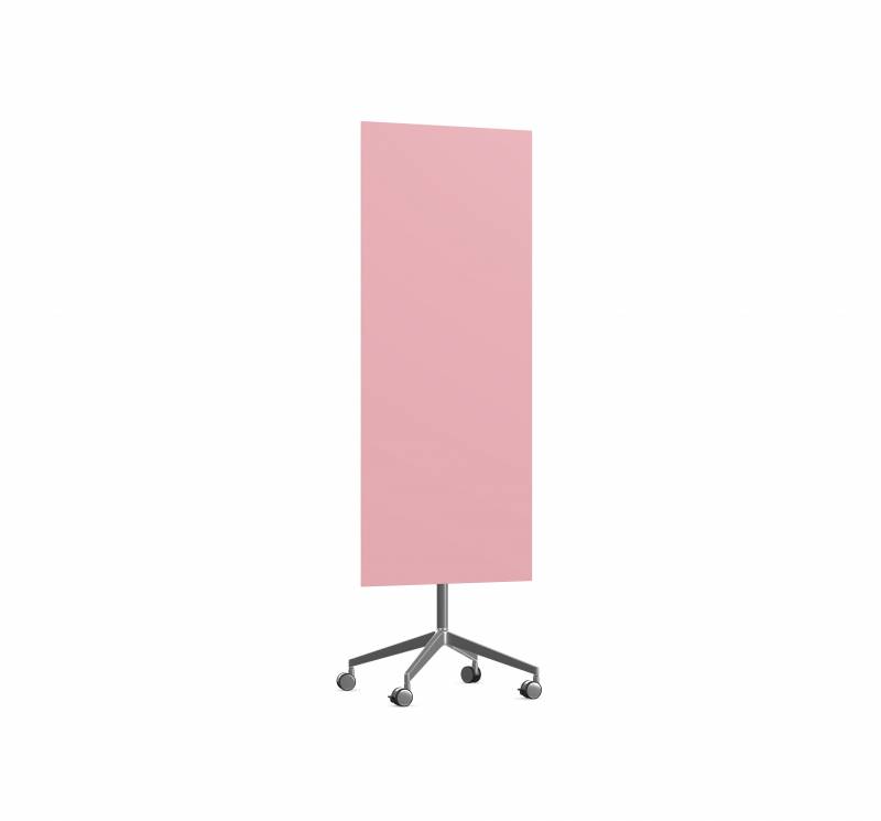 Lintex Mood Silk Mobile glastavle 65x195cm Blush, lyserød