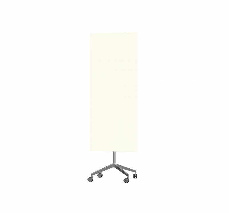 Lintex Mood Silk Mobile glastavle 65x195cm Pale, råhvid