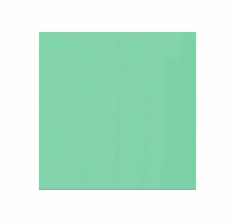 Lintex Mood Spaces glastavle 200x200cm Free, mint grøn