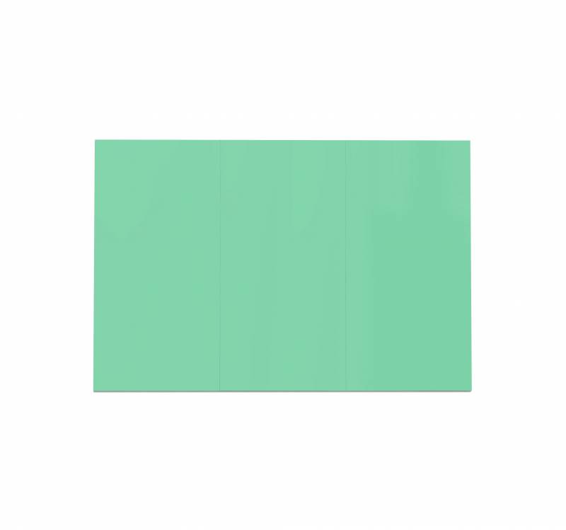 Lintex Mood Spaces glastavle 300x200cm Free, mint grøn