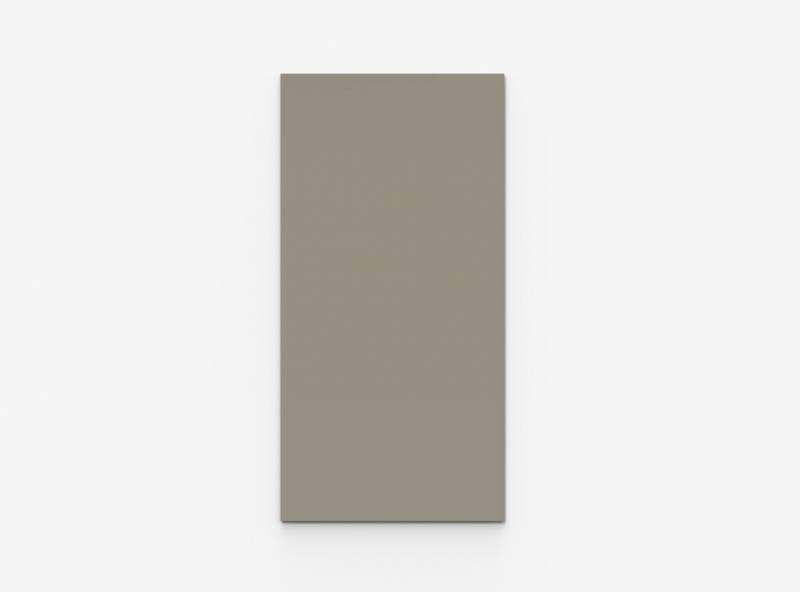 Lintex Mood Wall Silk glastavle 100x200cm Lonely, mørk brun