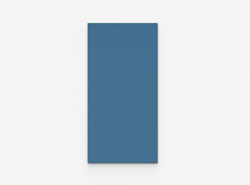 Lintex Mood Wall Silk glastavle 100x200cm Peaceful, blå