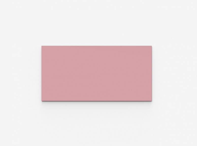 Lintex Mood Wall Silk glastavle 200x100cm Blush, lyserød