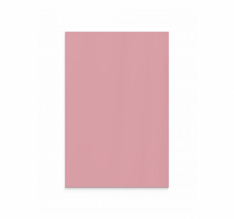 Lintex Mood Wall glastavle 100x150cm Blush, lyserød