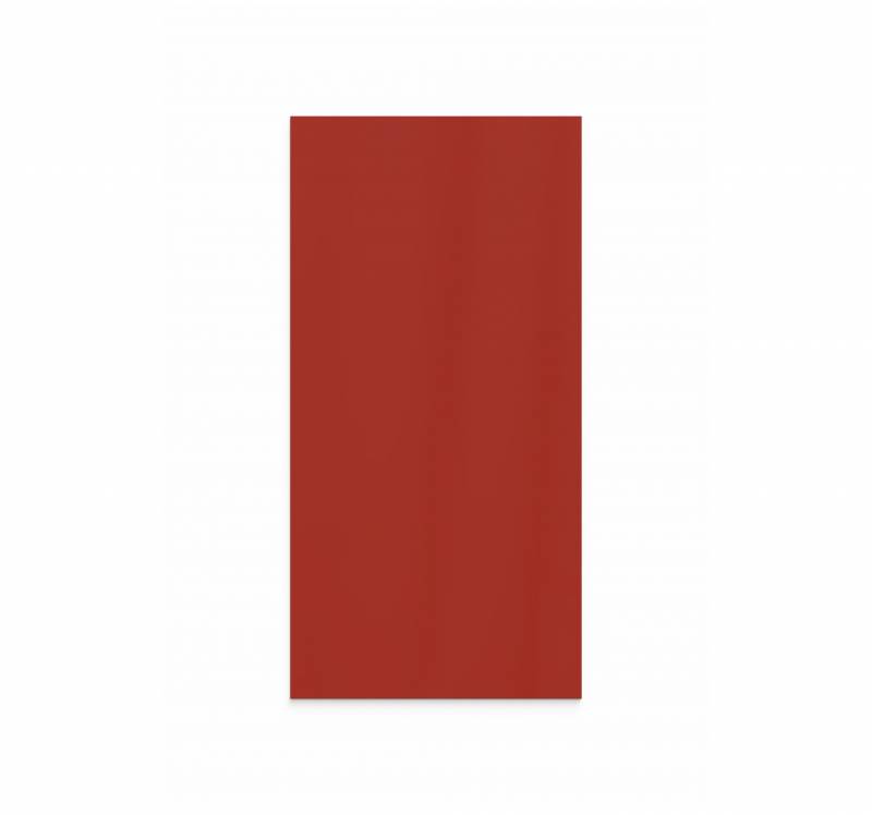 Lintex Mood Wall glastavle 100x200cm Loving, rustrød