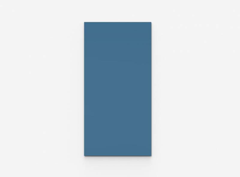 Lintex Mood Wall glastavle 100x200cm Peaceful, blå